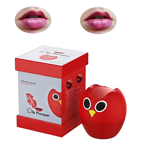 Lip Plumper Device,Lip Plumper enhancer,Sexy Owl Lip Enhancer Pump Beauty Silicone Enlarge Mouth