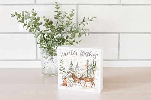 Winter-Wonderland-VII-Joyride-Home-Decor-Wood-Block-Sign-5×5-Freestanding-Shelf-or-Wall-Displayed-Artist-Designed-Home-Decor Winter Wonderland VII Joyride Home Decor Wood Block Sign 5×5 Freestanding Shelf or Wall Displayed Artist Designed Home Decor