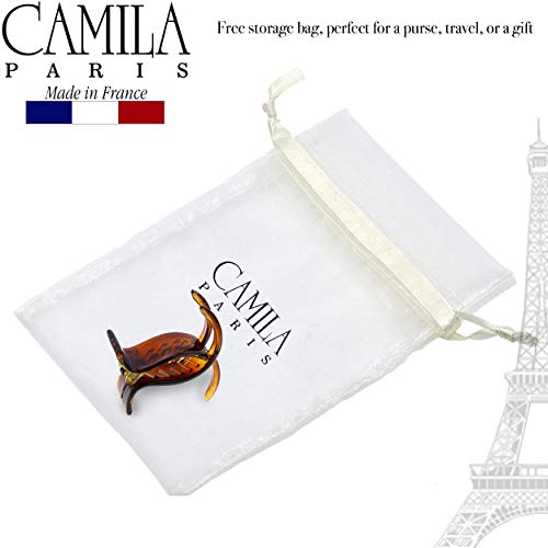 Pinza para cabello Camila Paris NV06 marrón miniatura 6
