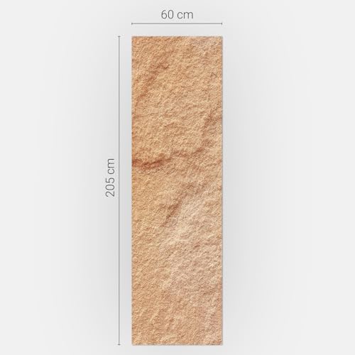 Pegatinas de nevera diseño elegante textura roca para decoración de cocinas 5