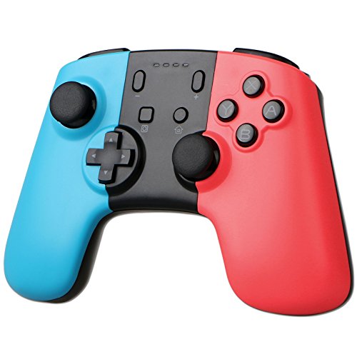 Sunjoyco Wireless Controller for Nintendo Switch, Remote Pro Controller Gamepad Joystick Compatible with Nintendo Switch Console, Supports Gyro Axis and Dual Vibration (Red) Sunjoyco Wireless Controller for Nintendo Switch, Remote Pro Controller Gamepad Joystick Compatible with Nintendo Switch Console, Supports Gyro Axis and Dual Vibration (Red)