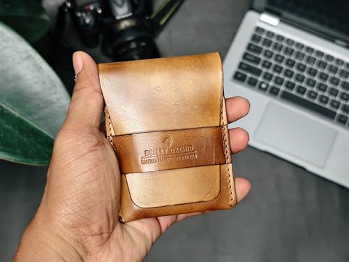 Image of Desert Orchid Fold Minimalist Leather Wallet