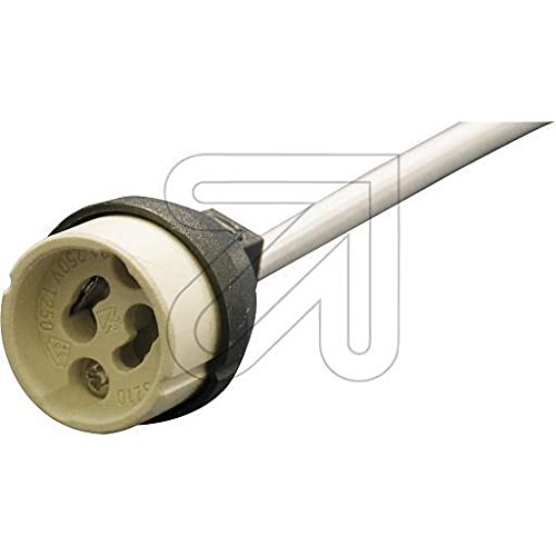 Unbekannt 3er Pack Hochvolt-Fassung GU10/GZ10, L1000mm / T2 doppelt isoliert