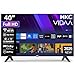 HKC H40Q1F-V Smart TV 40 Zoll (100cm) FHD LED Fernseher mit WLAN, Triple Tuner (DVB-T/T2, DVB-C, DVB-S/S2), AirPlay, App Store, HDMI, USB, CI/CI+, Netflix, YouTube und mehr
