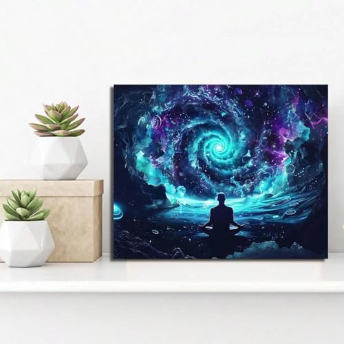 Peinture de motivation Bouddha pour retrouver la serenite