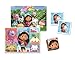 Clementoni Edukit 4-in-1 Gabby's Dollhouse Game Collection for Preschool Children from 3 Years - Includes 2 Puzzles, Memo Game & Cube Puzzle, 18319