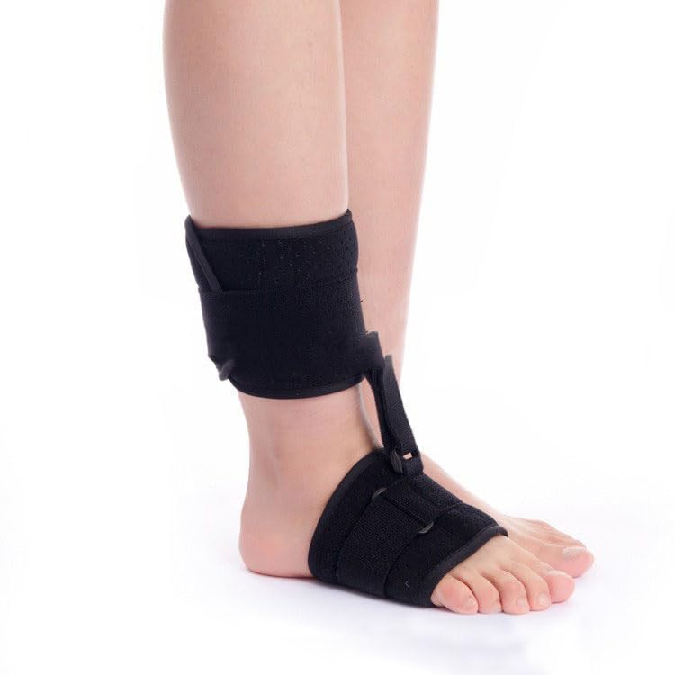 1 Pcs,Adjustable Corrector for Pain Relief, Ankle Foot Support Drop,Brace Orthosis,Plantar Fasciitis Dorsal Night & Day Splint Stabilizer