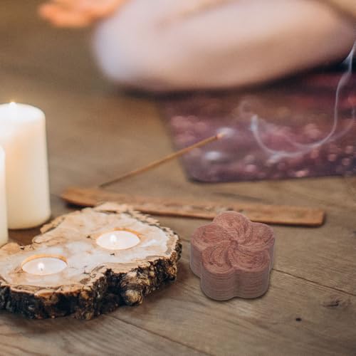 Difusor aromático eléctrico de madera FRCOLOR diseño ciruela miniatura 5