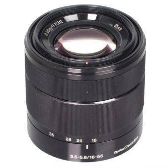 Sony Alpha SEL1855 E-Mount 18-55mm F3.5-5.6 OSS Lens (Black)
