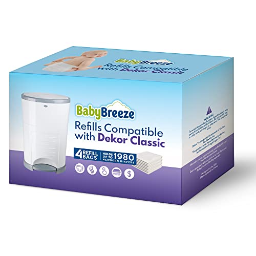 Recargas para Cubo de Pañales BabyBreeze 4 Unidades miniatura 1