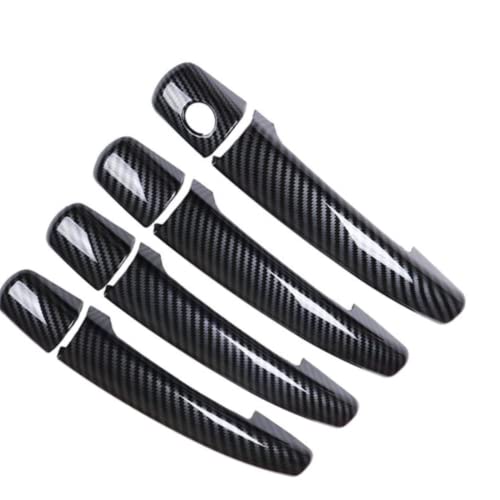 Garniture de couvercle de poignée de porte protection ABS chromé anti-rayure pour Jumpy