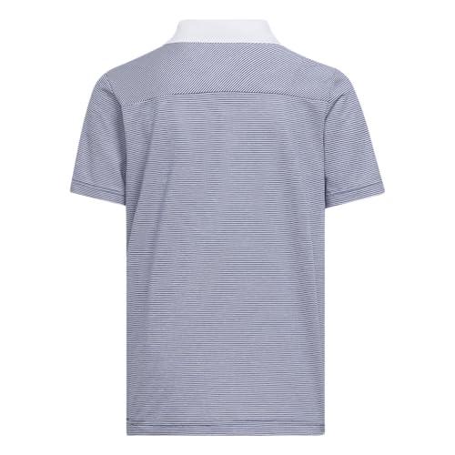 adidas Girls' Ottoman Striped Polo Shirt4