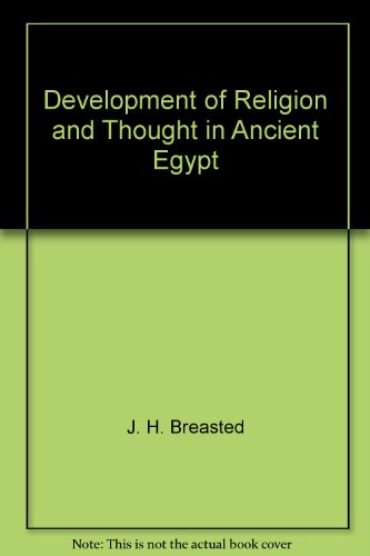 Development of Religion and Thought in Ancient ... B000FJEML4 Book Cover