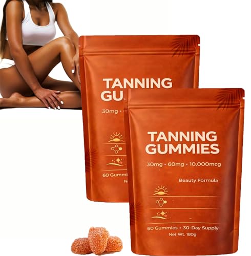 Lot de 2 sachets de gommes de bronzage de la