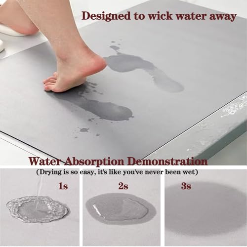 Tapis de douche antidérapant absorbant lavable pour sol de cuisine 60x90 - 4
