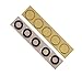5pcs Lot Eaglestar Sapphire Black New Rear Back Camera Cover Glass Lens Replacement for iPhone 6 Plus / 6S Plus 5.5