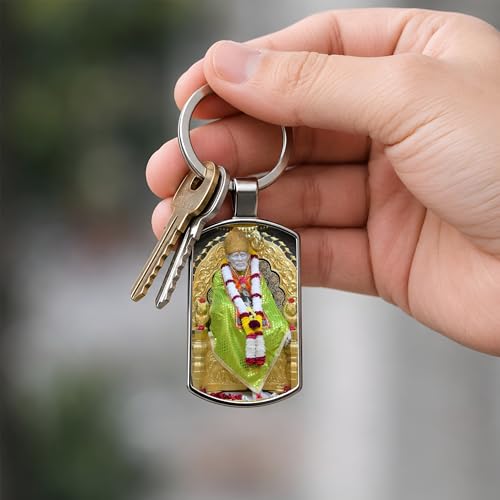 Image of Premium Printed Metal Keychain for Men & Women | High-Definition Artwork Print | Durable Key Ring for Car, Bike, Home & Office Keys | Stylish Decorative Key Holder Gift