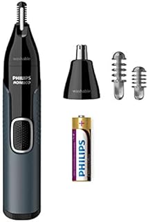 Philips Norelco Nose Trimmer 3000, For Nose, Ears and Eyebrows, Black, NT3600/42