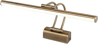 SekaTech Tumbled Flute Wall Sconce   35cm 6W LED 3200K Daylight   Bathroom, Mirror, Picture, Table, Above Frame Decorative Lighting Lamp   220V, IP20, Metal Body