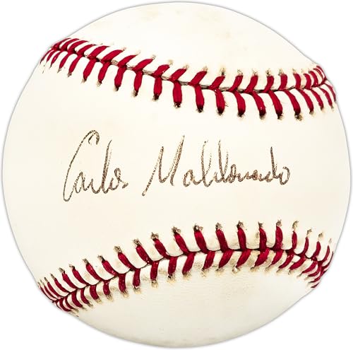 Carlos Maldonado Autographed Official AL Baseball,