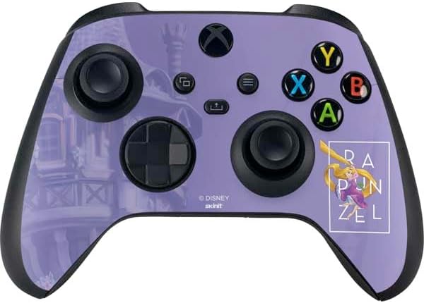 Skinit Decal Gaming Skin Compatible with Xbox Series X Controller - Officially Licensed Disney Princess Disney Princesses Pattern Design
