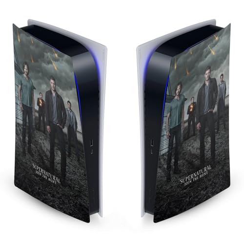 Skin Supernatural pour PS5 Digital Edition autocollant vinyle console Sam et Dean