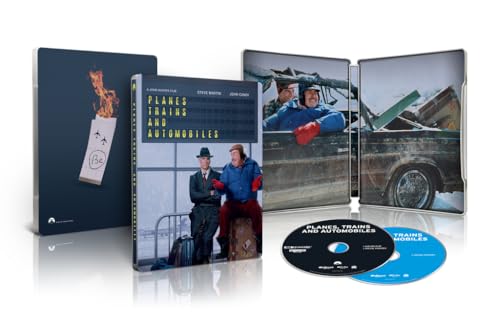 Image of Planes, Trains and Automobiles Amazon Exclusive [4K UHD STEELBOOK + Blu-Ray + Digital Copy]