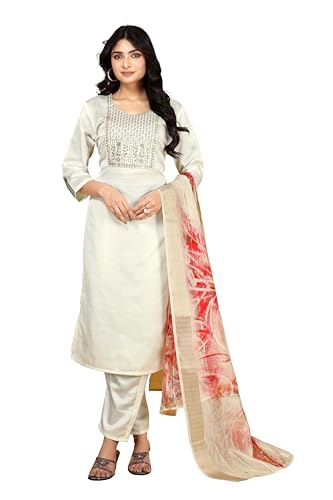 Image of Women's Cotton Blend Kurta Set