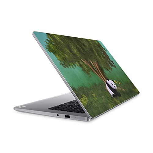 Autocollant Mi Notebook 14 Simone Gatterwe protection panda en vinyle pour ordinateur