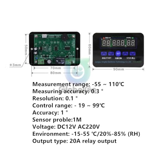 Termostato digital multifuncion para solucionar problemas de sobrecalentamiento electrico 4