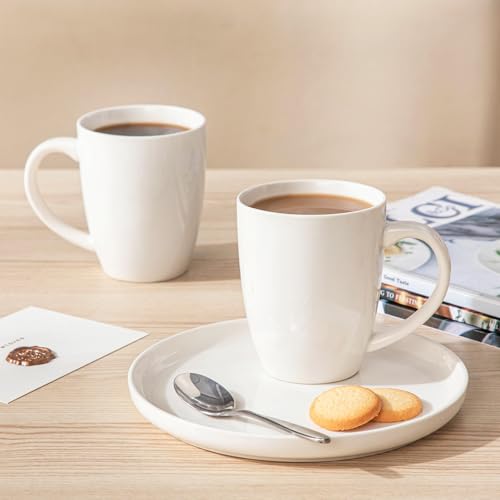 Mug vancasso blanc de 473 ml idéal pour un grand café de bureau - 7