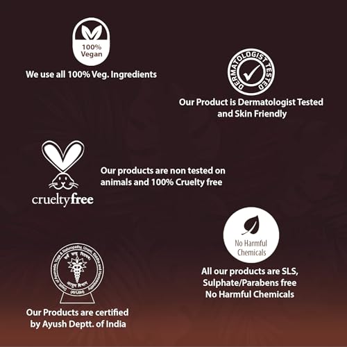 Image of Khadi Organique Castor Oil | 100% Pure & Cold Pressed Virgin Grade - 200ml | For Hair Growth, Moisturizing Dry Skin, Nails & Eyelashes | Vitamin E & Fatty Acids | No Mineral Oil | All Skin types