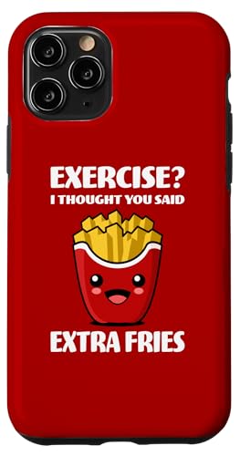 �G�N�T�T�C�Y ? I Thought You Said Extra Fries �t�@�[�X�g�t�[�h���D�� �X�}�z�P�[�X iPhone 11 Pro �p
