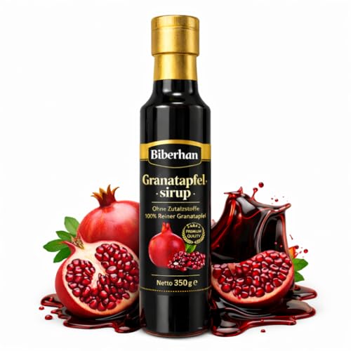 350 g 100% Reiner Granatapfel Extrakt aus sonnengereiften Türkischen Granatäpfeln | Granatapfelmelasse Vegan glutenfrei | Granatapfelsirup & ohne Zusatzstoffe ECHT Nar Ekşisi (1 Stück)