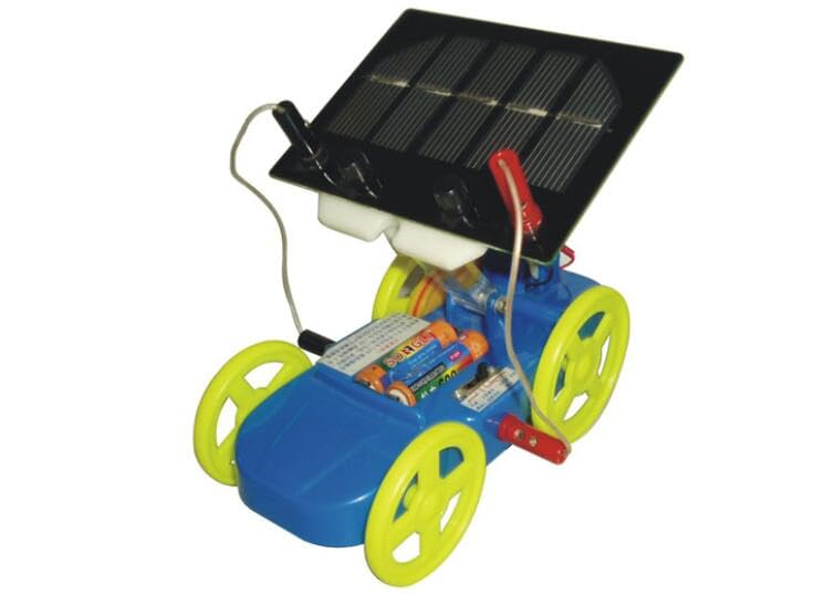 Solar Powered car Conversion of Energy Car for Chemical Experimental Demonstration