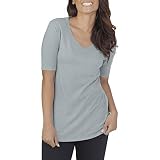 Sydney Skelley from Ready Jet Go! Cosplay Guide 3 Light Gray Split-Neck T-Shirt