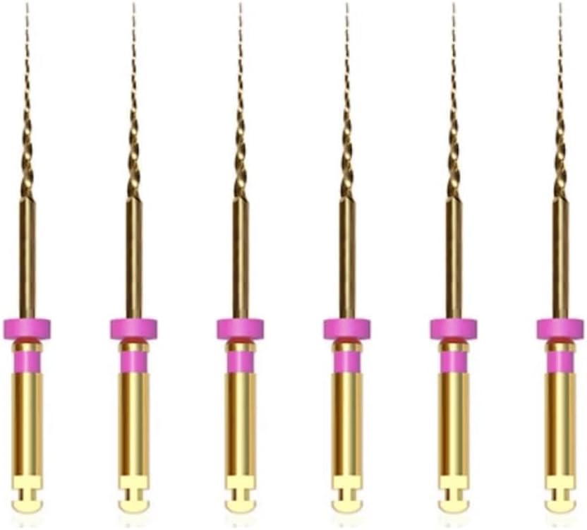 Pro Gold Control Memory NiTI Rotary Files | S1-Purple | 21mm Blister Pack of 6 Files