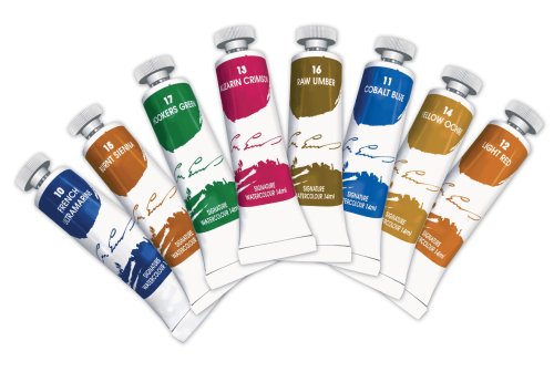CHARLES EVANS Signature Watercolour paint Raw Umber 14ml tube