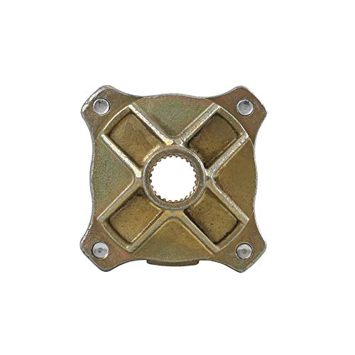 Tdpro 44" Rear Axle Shaft Kit With 16X8-7 Tubeless Wheels Tires Rim And Chain Sprocket Brake Disc Pillow Block Brake Master Cylinder For Atv Go Kart Utv Quad Bike Buggy Ride On Mowers #TOP6