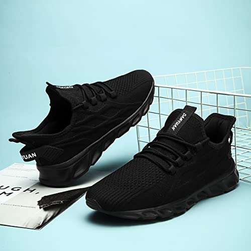Image of Mens Walking Shoes Tennis Sneakers Running Workout Jogging Rubber Athletic Sole Ultra Light Breathable Comfortable Non Slip Fashion