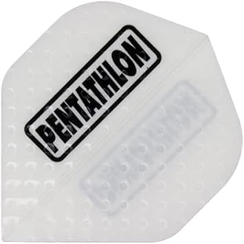 US Darts Pentathlon White Standard Dart Flights - 3 Sets 9 Flights - 100 Micro Ex-Tough