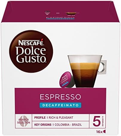 Buy 10,20,30,50,80 & 100 Compatible With Dolce Gusto Espresso Decaf Coffee & Milk Capsules/Pods - SOLD LOOSE