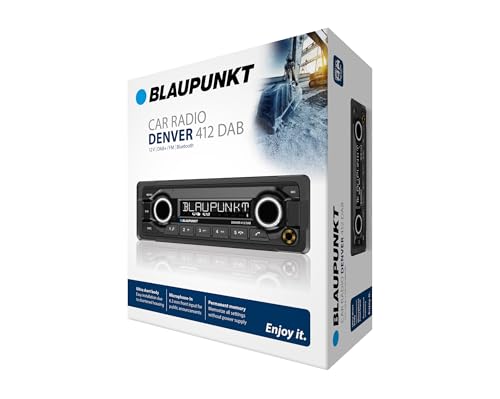 Blaupunkt Denver 412 DAB, 1-DIN Autoradio, DAB+, Bluetooth, Freisprecheinrichtung, USB, Aux-Eingang, Lenkradfernbedienung, 4x50Watt, 12V