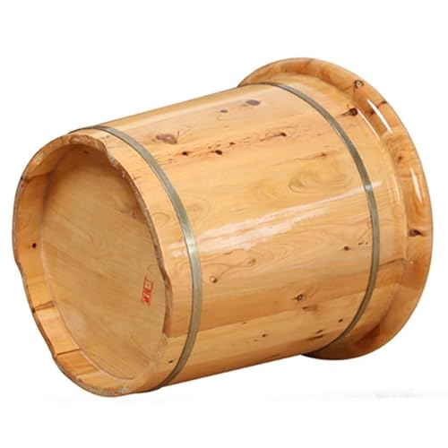 Spa de pies de madera artesanal para baño y relajación miniatura 4