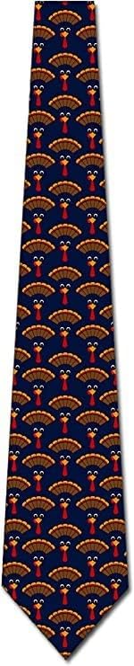 Three Rooker Thanksgiving Ties YOUTH Turkey Necktie Kids Holiday Tie4