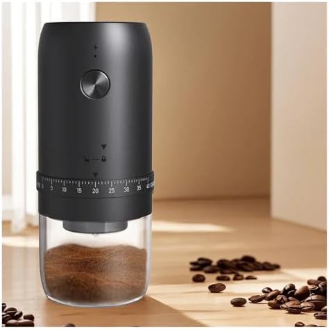 Wireless coffee grinder, 40 adjustable grinding Settings, portable electric grinder, suitable image 5
