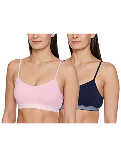 Image of Max Women's Cotton Lightly Padded Wire Free Casual Full-Coverage Bra