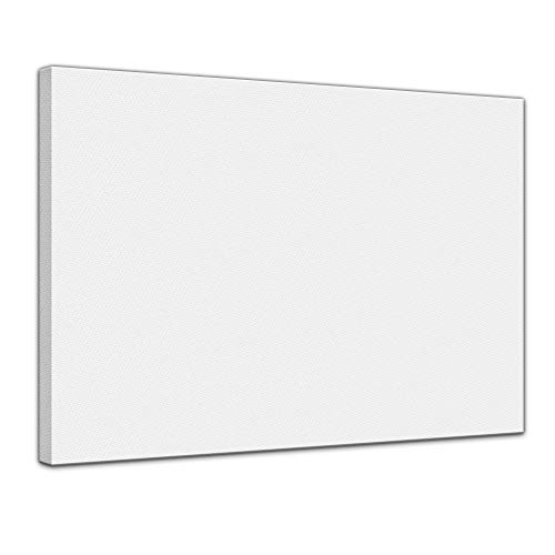 Lienzo en blanco de calidad prémium para pintar sobre bastidor, madera auténtica, 80 x 120 cm, 360 g/m², listo para enmarcar, disponible en 6 colores Cover