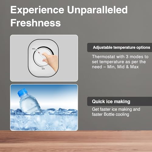 Image of Godrej 97 L 1 Star Direct Cool Single Door Refrigerator With Jumbo Vegetable Tray (RD CHAMP 114A WPF FS ST, Fossil Steel)