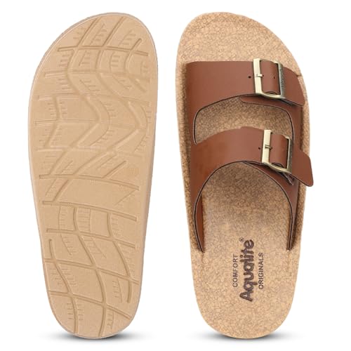Image of Aqualite PG-113 Men's Ethic Slipper with Comfortable Cushion Insole|Ethic Slipper for Men's